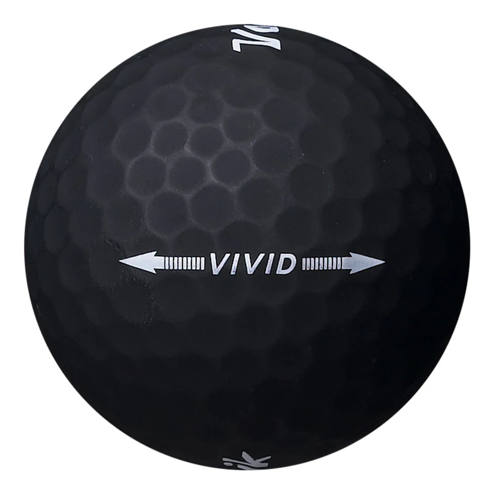 Volvik Vivid Golf Balls 12Pack UNISEX BLACK 6 Volvik Vivid Golf Balls 12Pack UNISEX BLACK - Image 4