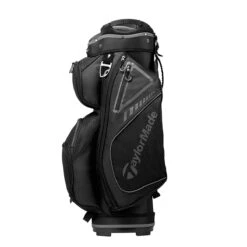 TaylorMade TMade Select Plus Cart Bag UNISEX ONE SIZE BLKCHARC -Elite Golf Shop 338618 TaylorMade Select Plus Cart Bag Black 4