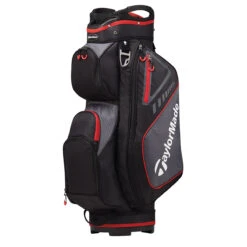 TaylorMade TMade Select Plus Cart Bag UNISEX ONE SIZE BLK RED