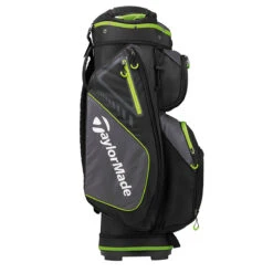 TaylorMade TMade Select Plus Cart Bag UNISEX ONE SIZE BLK LIME -Elite Golf Shop 338618 black lime 3