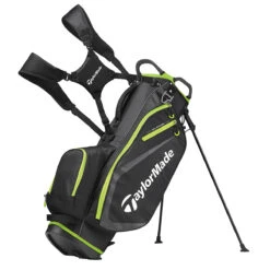 TaylorMade TMade Select Plus Stand Bag UNISEX ONE SIZE NVYWHTRED -Elite Golf Shop 338639 black lime 1 2