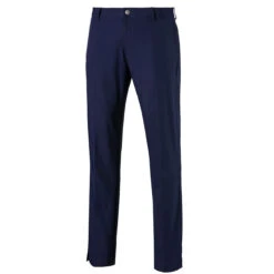 PUMA Golf Puma Trouser Jackpot S9 MENS FFR 38W 32L QUARRY -Elite Golf Shop 340401 Peacoat PUMA Golf Jackpot Trousers 1