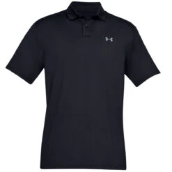 Under Armour UA Polo Performance 2 0 S22 MENS SS X SMALL ACADPITCH -Elite Golf Shop 342456 Black Under Armour Performance 2.0 Polo Shirt 1 1
