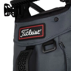 Titleist Hybrid 5 Stand Bag UNISEX ONE SIZE CHARC BLK -Elite Golf Shop 344148 Charcoal Black Titleist Hybrid 5 Stand Bag 5