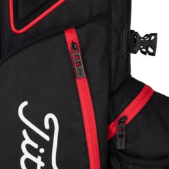 Titleist Players 4 Stand Bag UNISEX ONE SIZE BLKBLKRED -Elite Golf Shop 344157 Black Black Red Titleist Players 4 Stand Bag 3