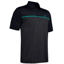 Under Armour UA Polo Playoff Engineerd 2 W9 MENS SS SMALL BLKTEAL