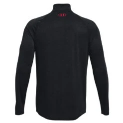 Under Armour UA Windtop Tech 2 0 W9 MENS HZ L SMALL BLACK -Elite Golf Shop 348716 Black Red Under Armour Tech 2.0 Windtop 2