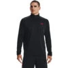 Under Armour UA Windtop Tech 2 0 W9 MENS HZ L SMALL BLACK -Elite Golf Shop 348716 Black Red Under Armour Tech 2.0 Windtop 3