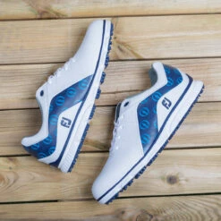 FootJoy FJ Pro SL Ltd Ed S9 ATHLETIC M 8 WHTNVYPRT -Elite Golf Shop 349749 WhiteNavy FootJoy ProSL Limited Edition The Open Championship Shoes 5