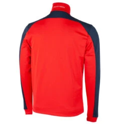 Galvin Green GGreen Jacket Dwight InsulaW21 MENS HZ L SMALL NVYBLUBEL -Elite Golf Shop 351581 Red Navy White Galvin Green Windtop Dwight Insula 2