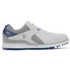 FootJoy FJ Pro SL S20 ATHLETIC 7 MED WHTGRYBLU -Elite Golf Shop 355188 WhiteGreyBlue FootJoy Pro SL Shoes 2020 1