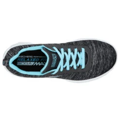 Skechers Go Walk Sport S20 ATHLETIC 3.0 BLKBLUE -Elite Golf Shop 355995 BlackBlue Skechers Go Golf Walk Sport Ladies Shoes 3