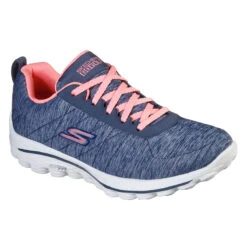 Skechers Go Walk Sport S20 ATHLETIC 4 NAVYPINK -Elite Golf Shop 355995 NavyPink Skechers Go Golf Walk Sport Ladies Shoes 5