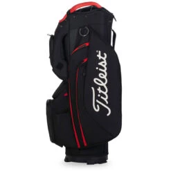 Titleist Cart 15 Cart Bag ONE SIZE BLKBLKRED -Elite Golf Shop 358657 BlackBlackRed Titleist 15 Cart Bag 3