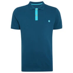 Ocean Tee Polo Mako S20 MENS SS SMALL AQUA