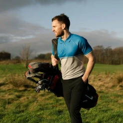 Benross Polo Pro Shell X W20 MENS SS SMALL GREY -Elite Golf Shop 360870 Blue Grey Benross Pro Shell X Polo Shirt 2a