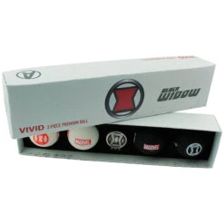 Volvik Marvel 4 Ball An Marker Thor -Elite Golf Shop 361206 Black Widow0Volvik Marvel 4 Ball plus marker 8 1