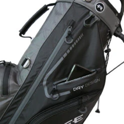 Rife Waterproof Stand Bag UNISEX ONE SIZE BLACK -Elite Golf Shop 362213 Black Rife Waterproof Stand Bag 4