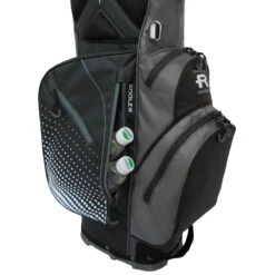 Rife Waterproof Stand Bag UNISEX ONE SIZE BLACK -Elite Golf Shop 362213 Black Rife Waterproof Stand Bag 6
