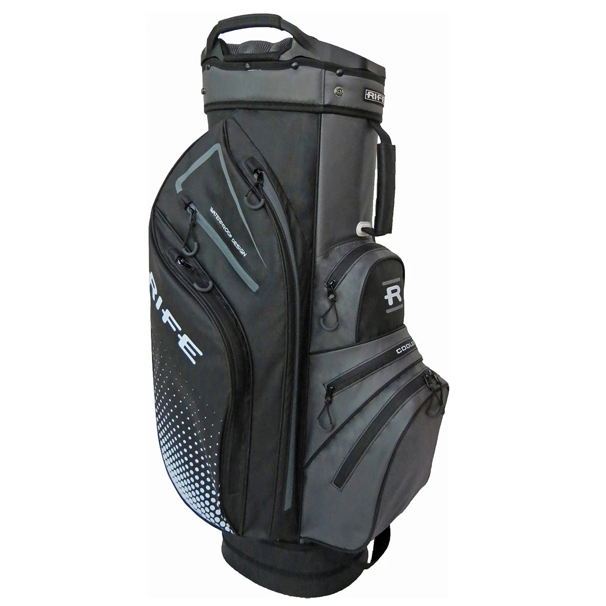 Rife Waterproof Cart Bag UNISEX ONE SIZE BLACK 7 Rife Waterproof Cart Bag UNISEX ONE SIZE BLACK - Image 5