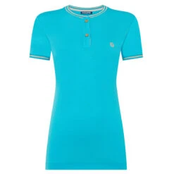Ocean Tee Polo Oceanic Ladys LADIES SS SMALL AQUA