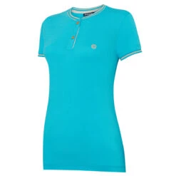 Ocean Tee Polo Oceanic Ladys LADIES SS SMALL AQUA -Elite Golf Shop 362330 Aqua OCEANTEE Oceanic Ladies Polo Shirt 3