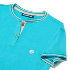 Ocean Tee Polo Oceanic Ladys LADIES SS SMALL AQUA -Elite Golf Shop 362330 Aqua OCEANTEE Oceanic Ladies Polo Shirt 4