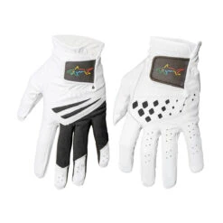 Greg Norman Glove Dual Pack MENS SMALL WHITE BLK