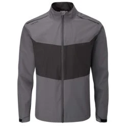 Ping Jacket Downton W20 MENS FZ L SMALL ASPHBLCK