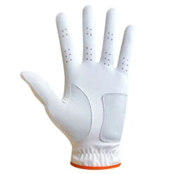 Elite Golf Shop -Elite Golf Shop 364513 White Orange Benross Aero Hybrid Junior Glove 2