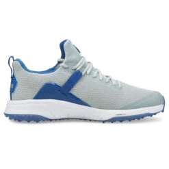 PUMA Golf Puma Fusion Evo S21 ATHLETIC 7 BLKQUSHDE -Elite Golf Shop 364517 HighRise BrightCobalt PUMA Golf Fusion Evo Shoes 1