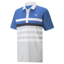 PUMA Golf Puma Polo MATTR One Way S22 MENS SS SMALL COBALTWHT