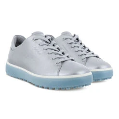 Ecco Tray S21 ATHLETIC 4-4.5 37 WHTGRY -Elite Golf Shop 366279 Silver Arona ECCO Golf Tray Ladies Shoes 7