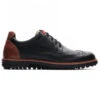 Duca Del Cosma Eldorado S21 ATHLETIC 7 WHTBLUCOG -Elite Golf Shop 366676 Black Cognac Duca Del Cosma Eldorado Shoes 1