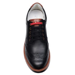 Duca Del Cosma Eldorado S21 ATHLETIC 7 WHTBLUCOG -Elite Golf Shop 366676 Black Cognac Duca Del Cosma Eldorado Shoes 3