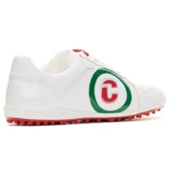 Duca Del Cosma Kuba 2 S21 ATHLETIC 7 WHTGRNRED -Elite Golf Shop 366699 White Green Duca Del Cosma Kuba 2.0 Shoes 3
