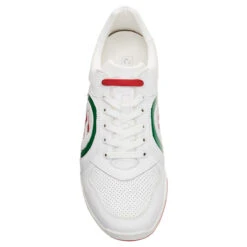 Duca Del Cosma Kuba 2 S21 ATHLETIC 7 WHTGRNRED -Elite Golf Shop 366699 White Green Duca Del Cosma Kuba 2.0 Shoes 5