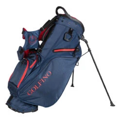 Golfino Premium Stand Bag MENS ONE SIZE BLKSILVER -Elite Golf Shop 366768 Navy Red GOLFINO Premium Stand Bag 1 1