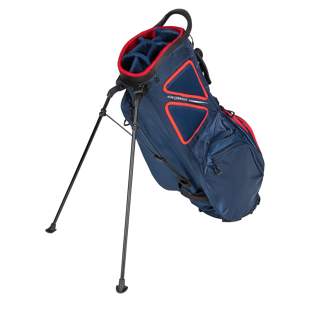 Golfino Premium Stand Bag MENS ONE SIZE NAVYRED 4 Golfino Premium Stand Bag MENS ONE SIZE NAVYRED - Image 2