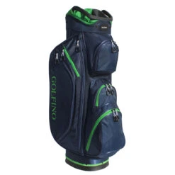 Golfino Premium Cart Bag MENS ONE SIZE NAVY GREEN 12 Golfino Premium Cart Bag MENS ONE SIZE NAVY GREEN -Elite Golf Shop 366772 Navy Green GOLFINO Premium Cart Bag 5