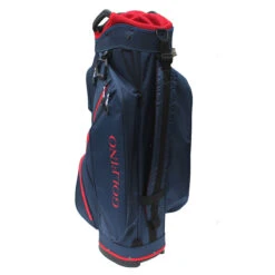 Golfino Premium Cart Bag MENS ONE SIZE NAVY RED -Elite Golf Shop 366772 Navy Red GOLFINO Premium Cart Bag 5
