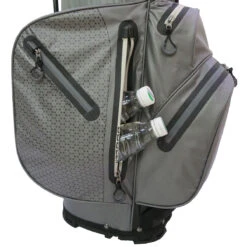 Benross Protec 2 WP Stand Bag UNISEX ONE SIZE GRY BLACK 12 Benross Protec 2 WP Stand Bag UNISEX ONE SIZE GRY BLACK -Elite Golf Shop 367079 Grey Black Benross PROTEC 2.0 Waterproof Stand Bag 5