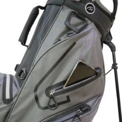 Benross Protec 2 WP Stand Bag UNISEX ONE SIZE GRY BLACK 13 Benross Protec 2 WP Stand Bag UNISEX ONE SIZE GRY BLACK -Elite Golf Shop 367079 Grey Black Benross PROTEC 2.0 Waterproof Stand Bag 6
