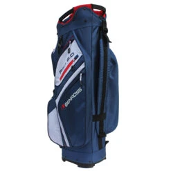 Benross Pro 2 Deluxe Cart Bag UNISEX ONE SIZE NVYWHTRED -Elite Golf Shop 367085 Navy White Red Benross PRO TEC 2.0 Deluxe Cart 3