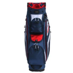 Benross Pro 2 Deluxe Cart Bag UNISEX ONE SIZE NVYWHTRED -Elite Golf Shop 367085 Navy White Red Benross PRO TEC 2.0 Deluxe Cart 5