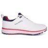 Stromberg Tempo S21 ATHLETIC 7 WHTREDNVY -Elite Golf Shop 367800 White Red Navy Stromberg Tempo Shoes 1