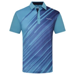 Stromberg Polo Flux Fade S21 MENS SS SMALL SKYBLNVY