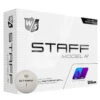 Wilson Staff ModelRaw Balls 12 UNISEX WHITE -Elite Golf Shop 367860 White Wilson Staff Model Raw 12 Golf Balls 1