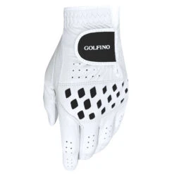 Golfino Cabretta Glove Mens MENSLH SMALL WHITEBLK