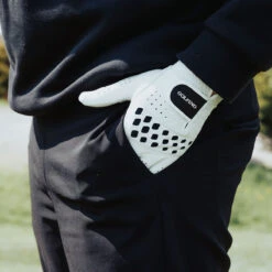 Golfino Cabretta Glove Mens MENSLH SMALL WHITEBLK -Elite Golf Shop 367889 ls 4